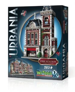 *25 WREBBIT CASSE-TÊTE 3D 285 PIÈCES - CASERNE DE POMPIER URBANIA